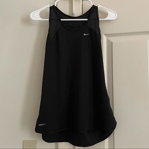 Black NIKE FitDry Tank - L - EUC.